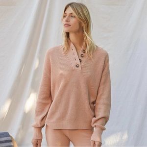 Lunya Set! Cozy Cotton Silk waffle Henley xs/s and Cozy Cotton Silk Shorts small